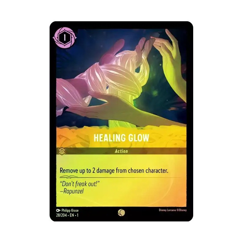 028/204·EN·1 | Healing Glow | Temporada 1 | Carta FOIL en Inglés