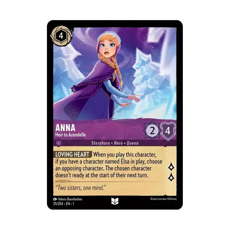 035/204·EN·1 | Anna - Heir to Arendelle | Temporada 1 | Carta en Inglés