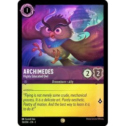 036/204·EN·1 | Archimedes - Highly Educated Owl | Temporada 1 | Carta FOIL en Inglés