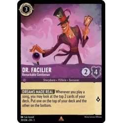 039/204·EN·1 | Dr. Facilier - Remarkable Gentleman | Temporada 1 | Carta FOIL en Inglés