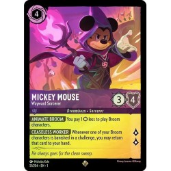 051/204·EN·1 | Mickey Mouse - Wayward Sorcerer | Temporada 1 | Carta FOIL en Inglés