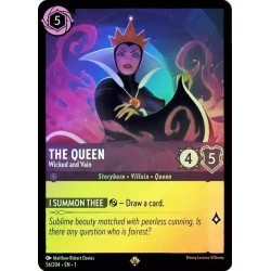 056/204·EN·1 | The Queen - Wicked and Vain | Temporada 1 | Carta FOIL en Inglés