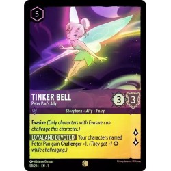 058/204·EN·1 | Tinker Bell - Peter Pan's Ally | Temporada 1 | Carta FOIL en Inglés