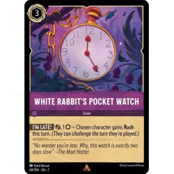 068/204·EN·1 | White Rabbit's Pocket Watch | Temporada 1 | Carta en Inglés