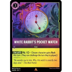 068/204·EN·1 | White Rabbit's Pocket Watch | Temporada 1 | Carta FOIL en Inglés