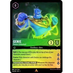 076/204·EN·1 | Genie - Powers Unleashed | Temporada 1 | Carta FOIL en Inglés