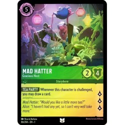 086/204·EN·1 | Mad Hatter - Gracious Host | Temporada 1 | Carta FOIl en Inglés