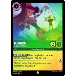 087/204·EN·1 | Megara - Pulling the Strings | Temporada 1 | Carta FOIL en Inglés