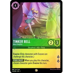 093/204·EN·1 | Tinker Bell - Most Helpful | Temporada 1 | Carta FOIL en Inglés