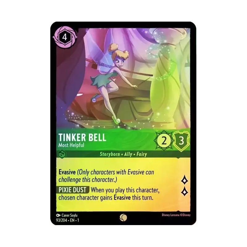 093/204·EN·1 | Tinker Bell - Most Helpful | Temporada 1 | Carta FOIL en Inglés