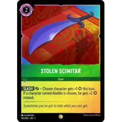 Carta Foil Stolen Scimitar | Disney Lorcana #102/204·EN·1