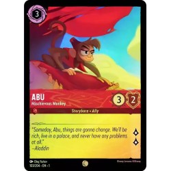 Carta Foil Abu - Mischievous Monkey | Disney Lorcana #103/204·EN·1