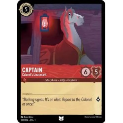 Carta Captain - Colonel's Lieutenant | Disney Lorcana #106/204·EN·1