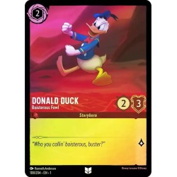 Carta Foil Donald Duck - Boisterous Fowl | Disney Lorcana 108/204·EN·1