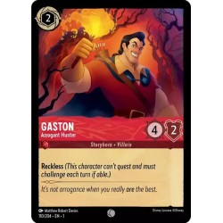 Carta Gaston - Arrogant Hunter | Disney Lorcana #110/204·EN·1