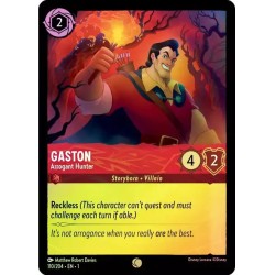 Carta Foil Gaston - Arrogant Hunter | Disney Lorcana #110/204·EN·1