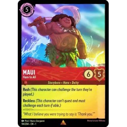 Carta Foil Maui - Hero to All | Disney Lorcana #114/204·EN·1