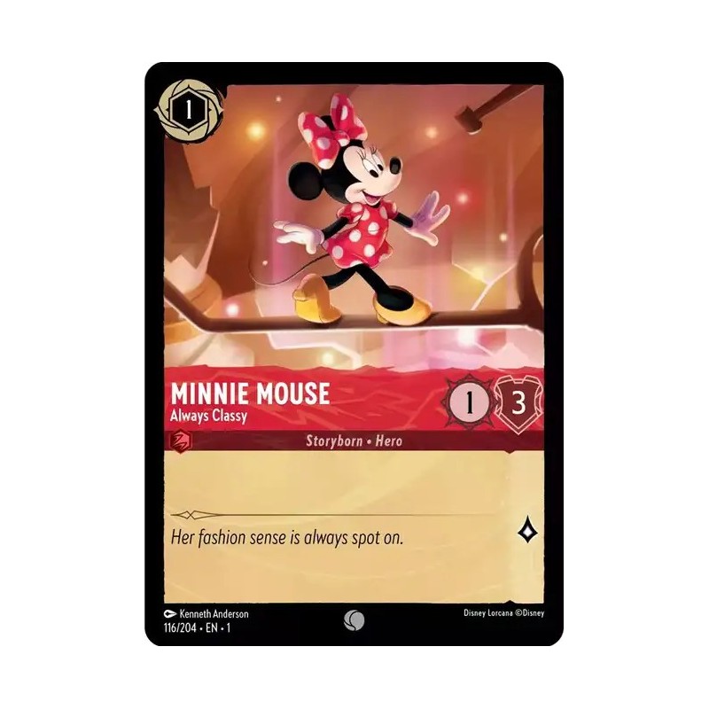 Carta Minnie Mouse - Always Classy | Disney Lorcana #116/204·EN·1