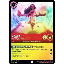 Carta Foil Moana - Chosen by the Ocean | Disney Lorcana #117/204·EN·1