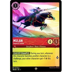 Carta Foil Mulan - Imperial Soldier | Disney Lorcana #118/204·EN·1