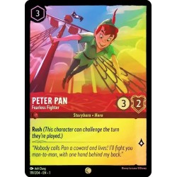 Carta Foil Peter Pan - Fearless Fighter | Disney Lorcana #119/204·EN·1