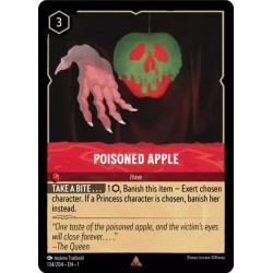 Carta Poisoned Apple | Disney Lorcana #134/204·EN·1