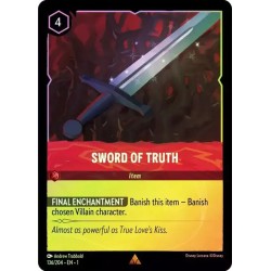 Carta Foil Sword of Truth | Disney Lorcana #136/204·EN·1