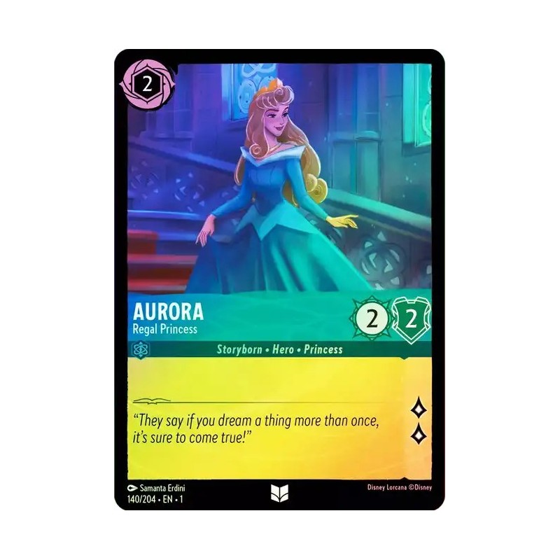 Carta Foil Aurora - Regal Princess | Disney Lorcana #140/204·EN·1