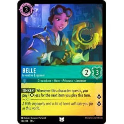 Carta Foil Belle - Inventive Engineer | Disney Lorcana #141/204·EN·1