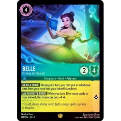 Carta Foil Belle - Strange but Special | Disney Lorcana #142/204·EN·1