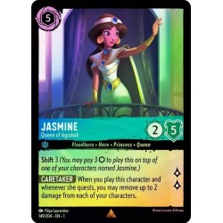 Carta Foil Jasmine - Queen of Agrabah | Disney Lorcana #149/204·EN·1