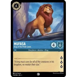 Carta Mufasa - King of the Pride Lands | Disney Lorcana #155/204·EN·1