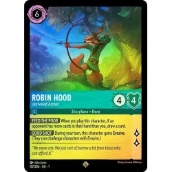 Carta Foil Robin Hood - Unrivaled Archer | Disney Lorcana 157/204·EN·1