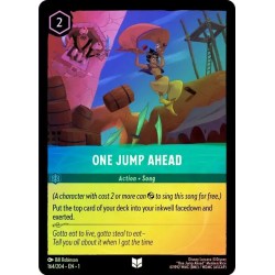 Carta Foil One Jump Ahead | Disney Lorcana #164/204·EN·1