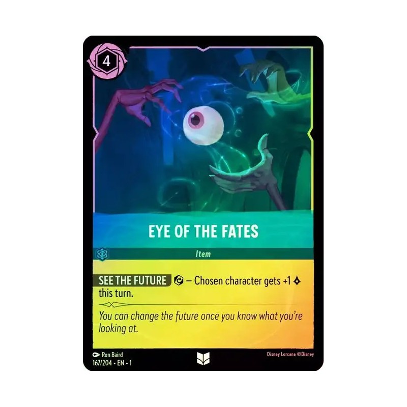 Carta Foil Eye of the Fates | Disney Lorcana #167/204·EN·1