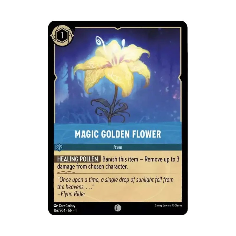 Carta Magic Golden Flower | Disney Lorcana #169/204·EN·1