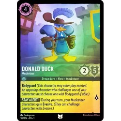 Carta Foil Donald Duck - Musketeer | Disney Lorcana #177/204·EN·1