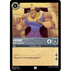 Carta Kronk - Right-Hand Man | Disney Lorcana #183/204·EN·1