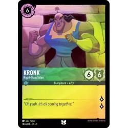 Carta Foil Kronk - Right-Hand Man | Disney Lorcana #183/204·EN·1