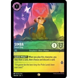 Carta Foil Simba - Future King | Disney Lorcana #188/204·EN·1