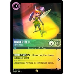 Carta Foil Tinker Bell - Tiny Tactician | Disney Lorcana #194/204·EN·1