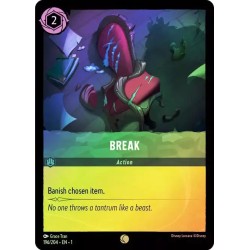 Carta Foil Break | Disney Lorcana #196/204·EN·1