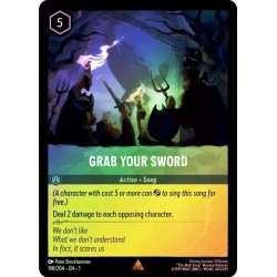 Carta Foil Grab Your Sword | Disney Lorcana #198/204·EN·1