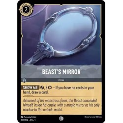 Carta Beast's Mirror | Disney Lorcana #201/204·EN·1