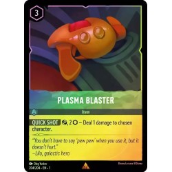 Carta Foil Plasma Blaster | Disney Lorcana #204/204·EN·1