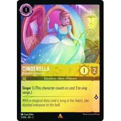 Carta Foil Cinderella - Ballroom Sensation Disney Lorcana 003/204·EN·2