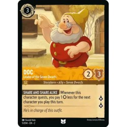 Carta Doc - Leader of the Seven Dwarfs | Disney Lorcana #005/204·EN·2