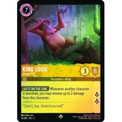 Carta Foil King Louie - Jungle VIP | Disney Lorcana #012/204·EN·2