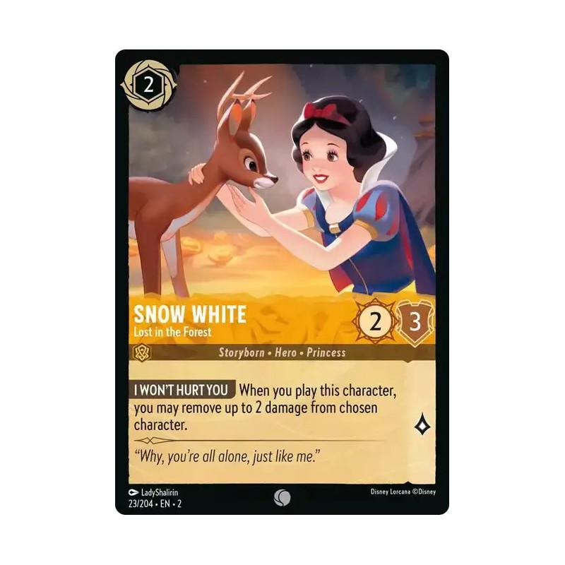 Carta Snow White - Lost in the Forest | Disney Lorcana #023/204·EN·2