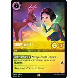 Carta Foil Snow White - Lost in the Forest Disney Lorcana 023/204·EN·2